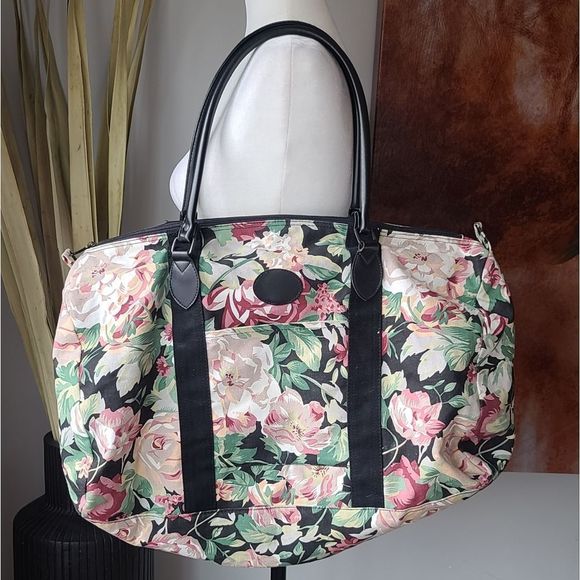 Handbags - Large floral weekender/ duffel bag